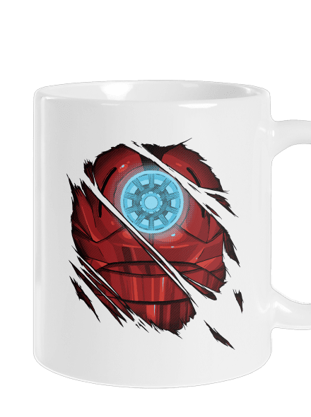 Ironman klasický hrnček White