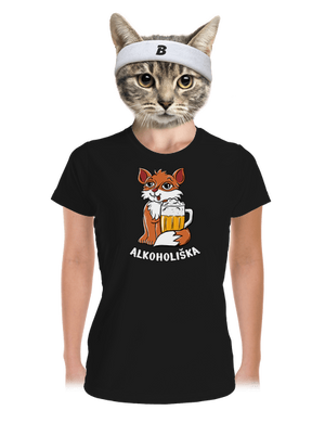  dámske športové tričko Black