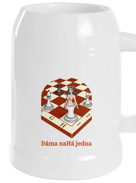 Dáma nahá jedna polliter White