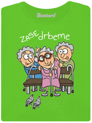 Zase drbeme dámske tričko Apple Green