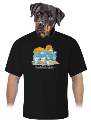 unisex tričko oversized