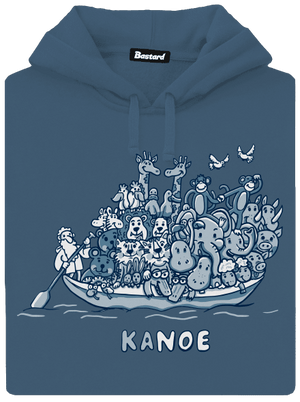 Noemova archa dámska mikina klokanka Denim