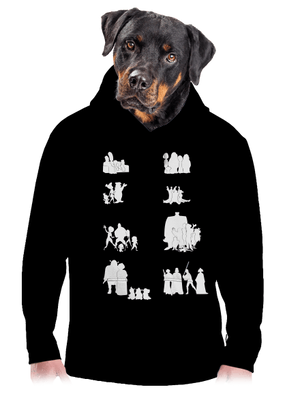 pánska mikina klokanka