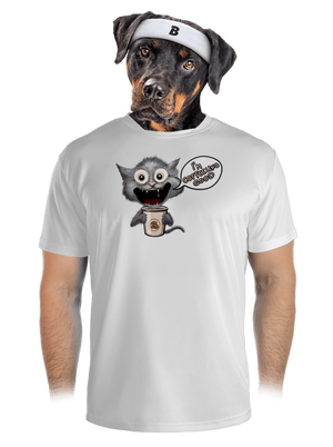 I’m coffeeling good pánske športové tričko White