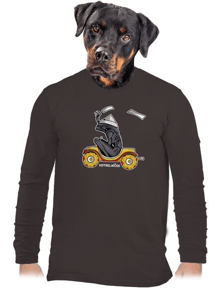Votrelníček pánske dlhý rukáv Bear Brown