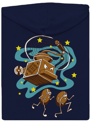 Namelu vás pánska mikina na zips Navy