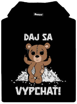 Jdi se vycpat detská mikina klokanka Black