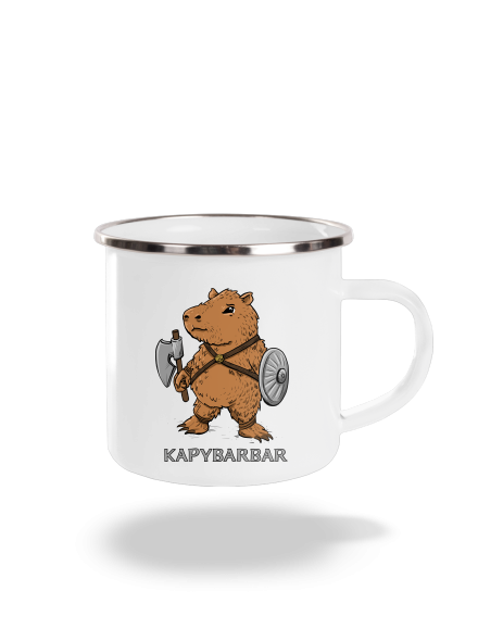 Kapybarbar plecháčik White