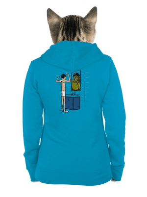 dámska mikina na zips