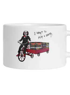 Chcem si zahrať hru hrnček makronka White