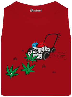 Ganja kríza pánske tielko Red