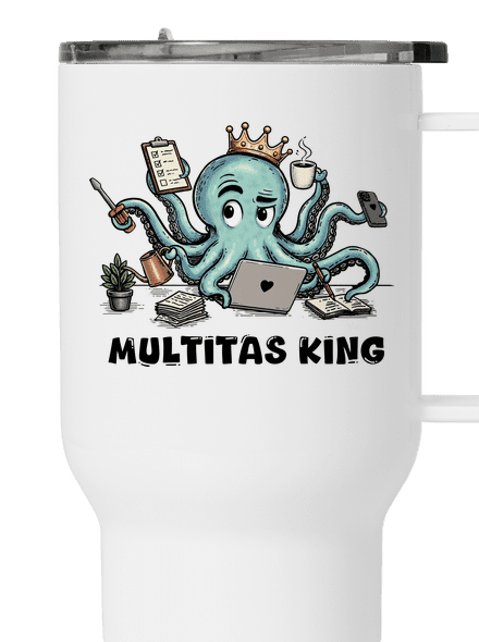 Multitas king termohrnček White