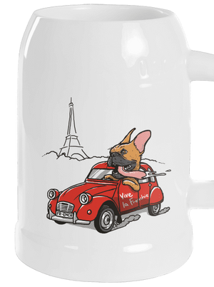 Francúzsky buldoček polliter White