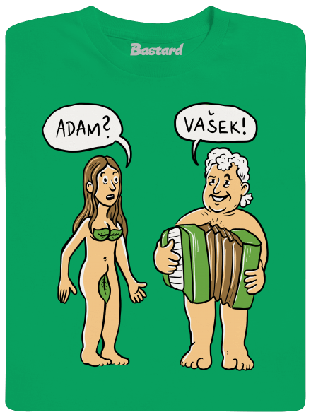 Eva a Vašek detské tričko Kelly Green