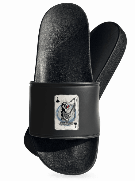 Ace of Spades šľapky Black