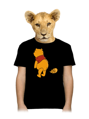 Ups detské tričko Black