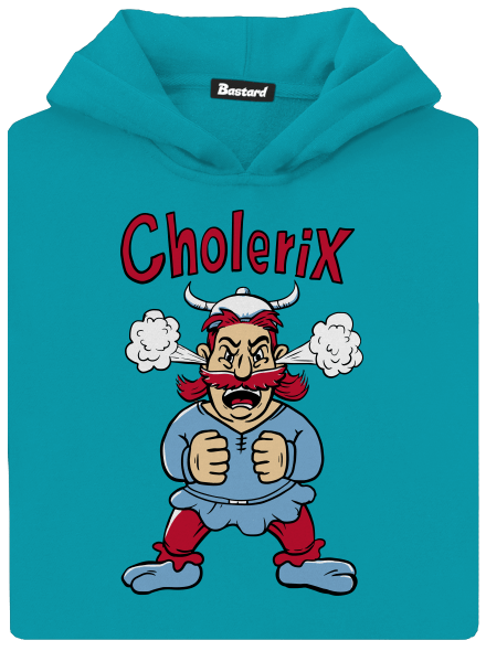 Cholerix detská mikina klokanka Hawaiian Blue