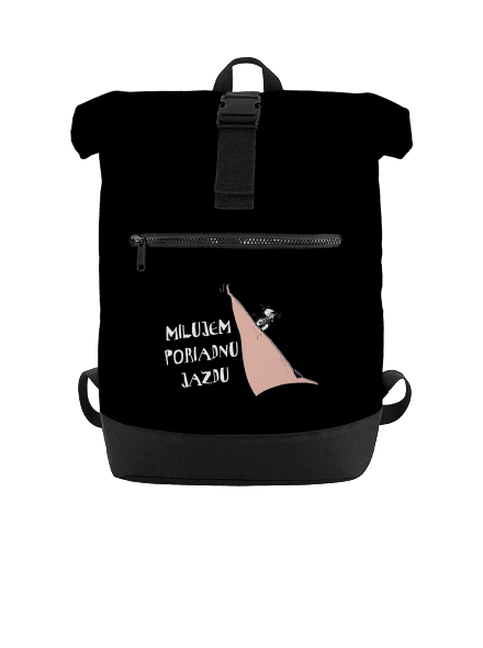 Milujem jazdu batoh Black