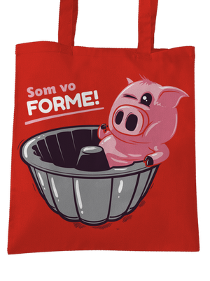 Vo forme taška Bright Red