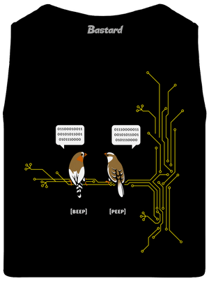 Beep and Peep pánske tielko Black