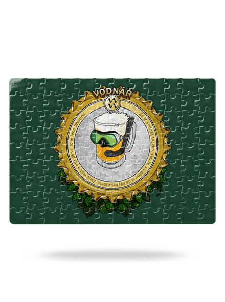 Pivný horoskop: Vodnár puzzle White