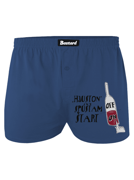 Hjuston, víno pánske trenky Blue
