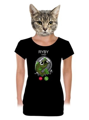 dámske tričko s lemom