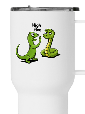 High Five termohrnček White