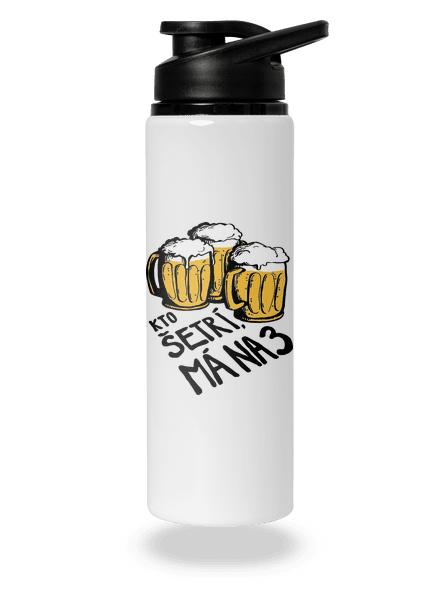 Kto šetrí, má na tri flaša na vodu White