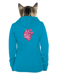 dámska mikina na zips