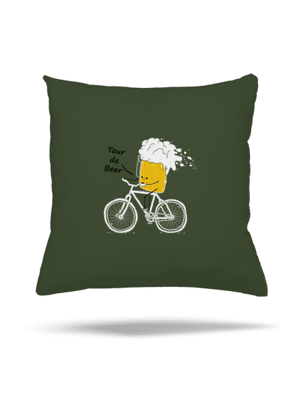 Tour de beer vankúš Olive Green