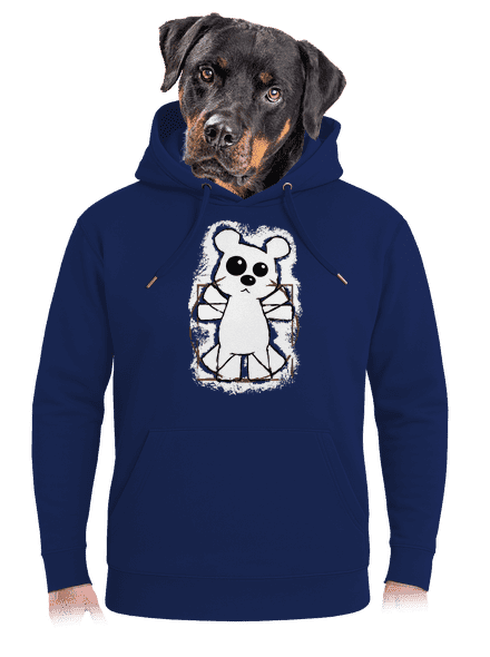 Da Vinci Teddy unisex mikina premium Navy