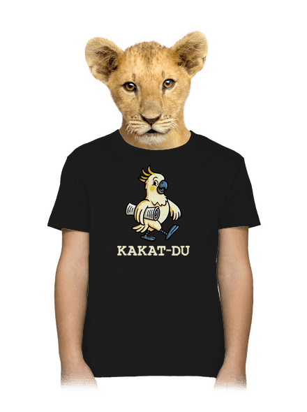 Kakat-du detské tričko Black
