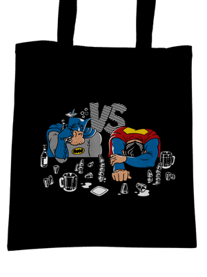 Súboj superhrdinov taška Black