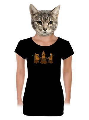 dámske tričko s lemom