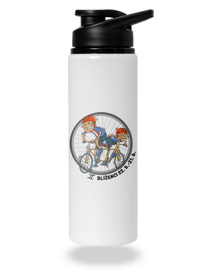 Cyklistický horoskop: Blíženci flaša na vodu White