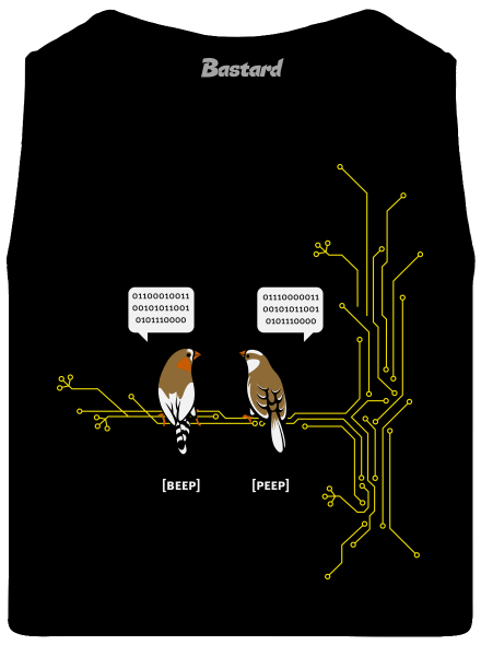 Beep and Peep pánske tielko Black