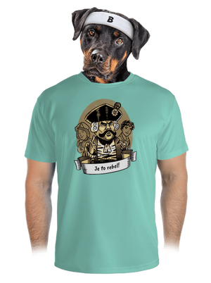 B14: S čerty nejsou žerty pánske športové tričko Mint Mal