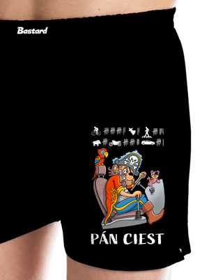 Pán ciest pánske trenky Black