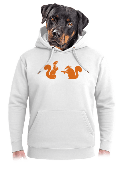 Veveričky unisex mikina premium Snowwhite