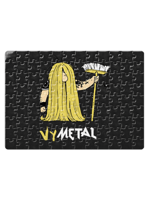 Metalista puzzle White