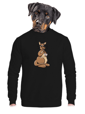 unisex mikina bez kapucne