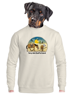 unisex mikina bez kapucne