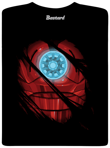 Ironman detské tričko Black