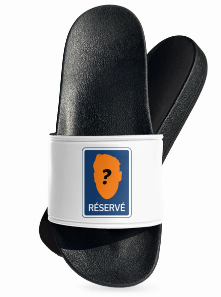 Značka réservé šľapky White