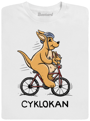 Cyklokan detské tričko White