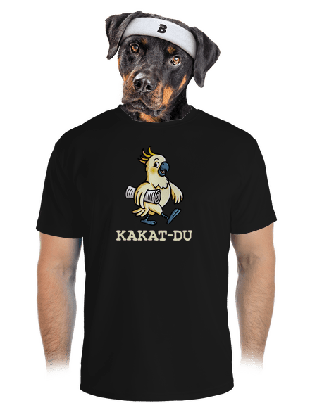 Kakat-du pánske športové tričko Black