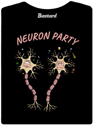 Neuron party dámske tričko Black