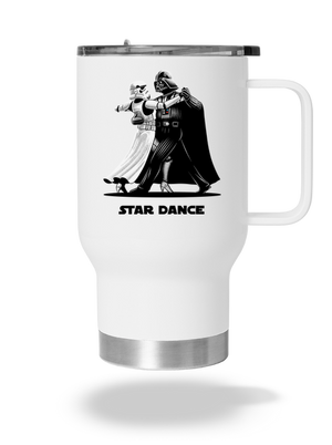 Star dance termohrnček White
