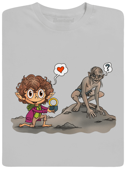 Zamilovaný Frodo pánske tričko Pacific Grey